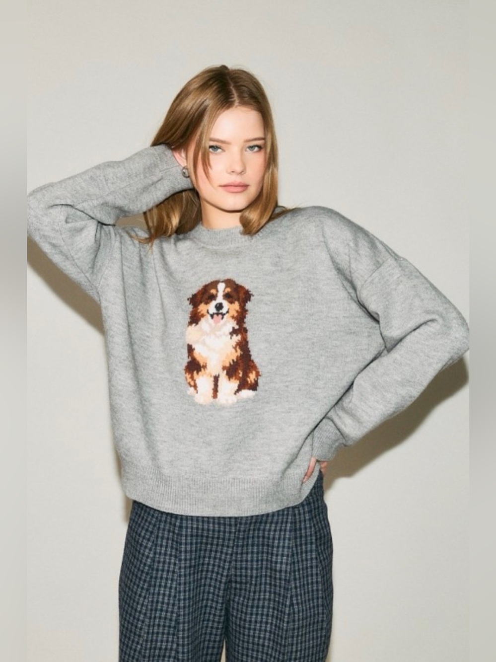 01 Australian Shepherd crew neck - Picture 2 of 4